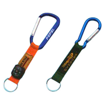 Lanyard With Karabiner And Compass For Promos